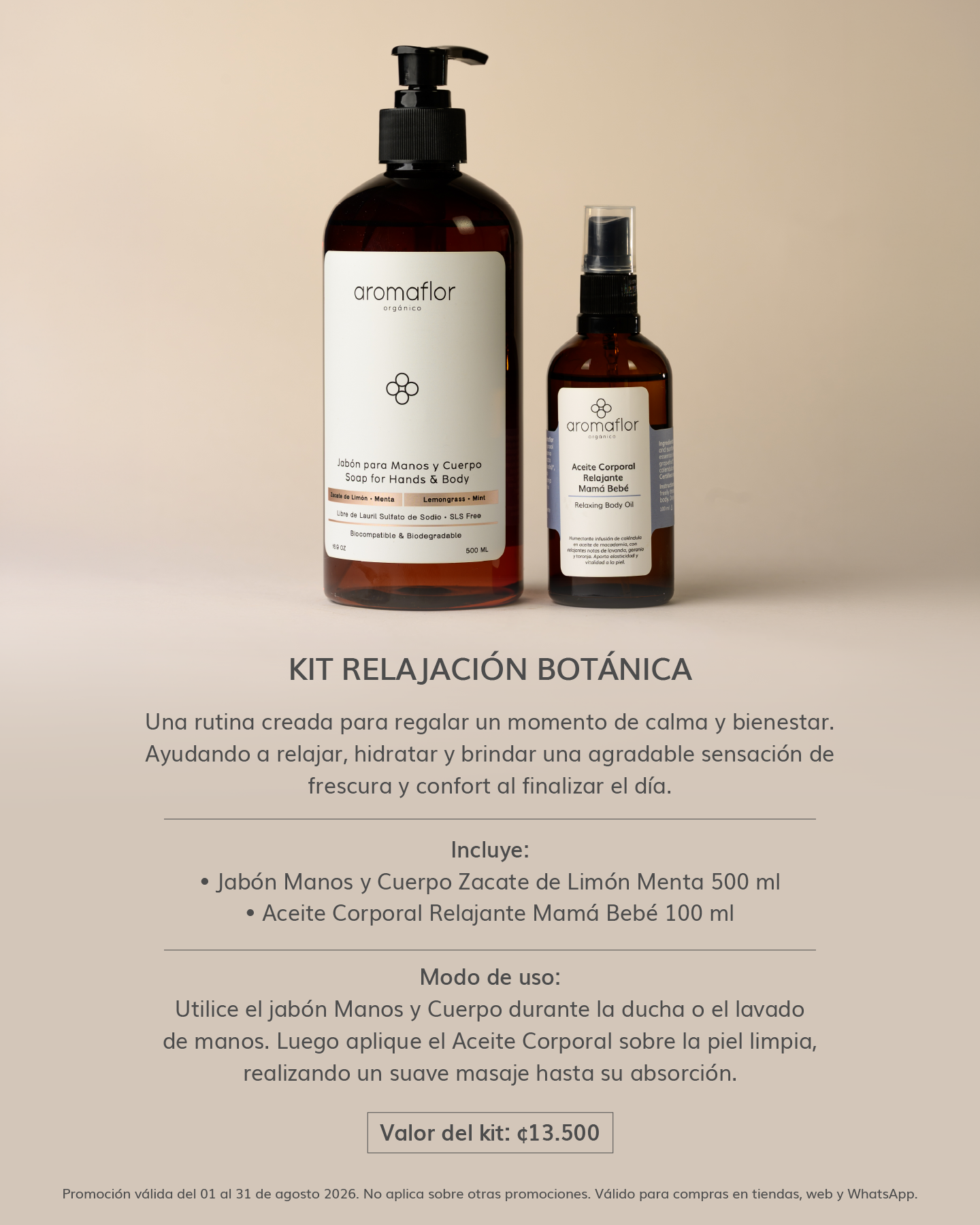 Día de la Madre- Kit Relajación Botánica