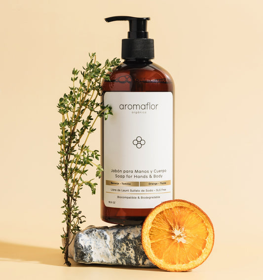 Orange - Thyme Hand & Body Soap