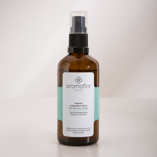 Espuma limpiadora facial (normal a grasa)
